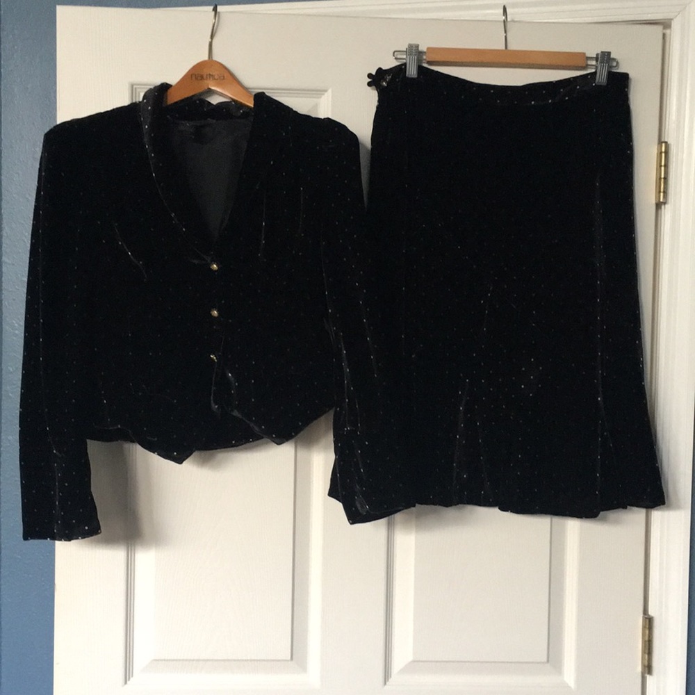 Marc Jacobs blazer and skirt